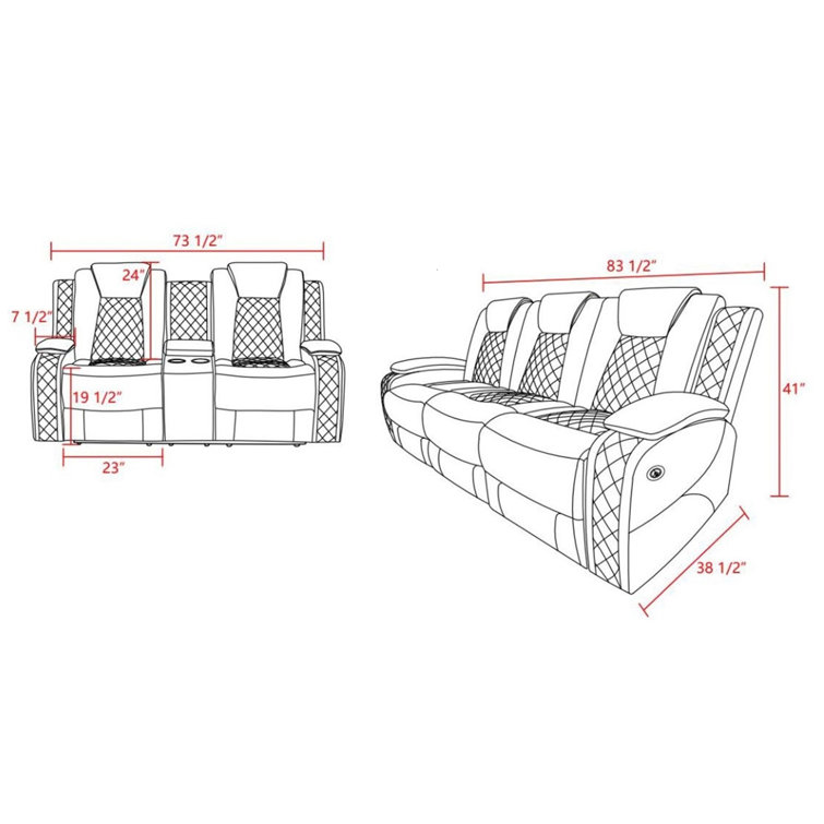 Hokku Designs Lucenia Faux Leather Recliner Wayfair